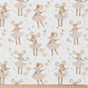 Printed Cotton AIZELLE White / Blue